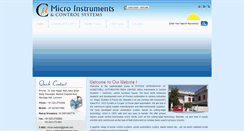Desktop Screenshot of micro-instruments-controls.com